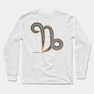 Capricorn Horóscope Long Sleeve T-Shirt